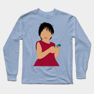 Little cute girl Long Sleeve T-Shirt